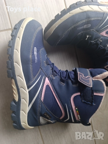 34н Soft Shell American club Водоотблъскващи зимни боти, снимка 5 - Детски боти и ботуши - 52349762