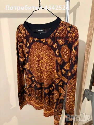 Desigual пуловер, снимка 6 - Блузи с дълъг ръкав и пуловери - 56372507