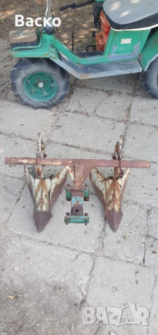 Триколка Беларус с инвентар плуг, фреза, браздир и ремарке , снимка 15 - Селскостопанска техника - 51186021
