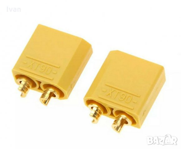 Конектори XT90 Battery Connector Set 4.5mm Male Female Gold Plated Banana Plug, снимка 4 - Друга електроника - 30340084