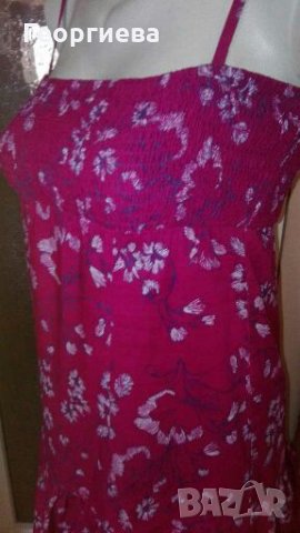 Лилава памучна рокля, с подплата„s.Oliver"👗🍀XS,S👗🍀арт.617, снимка 5 - Рокли - 29648960