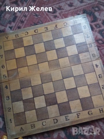 Шах стар дървен 43856, снимка 10 - Шах и табла - 44334624