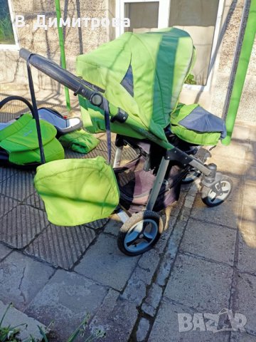 Комбинирана бебешка/детска количка Baby Design Lupo 3 в 1, Варна, снимка 7 - Детски колички - 40092338