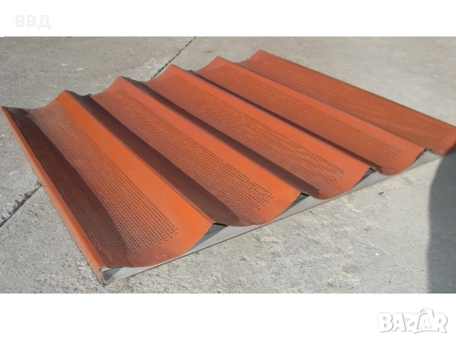 тави форми за печене на хляб тестени изделия тефлон перфорирана ламарина, снимка 2 - Други машини и части - 52455418