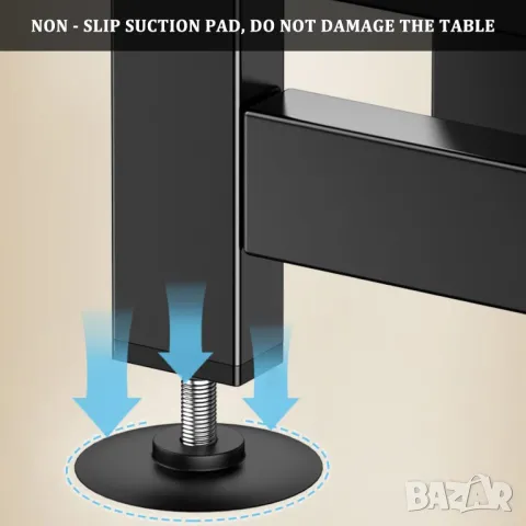 Поставка за сушене на съдове, 2 нива, отцедник за съдове за съхранение, снимка 5 - Аксесоари за кухня - 49668500