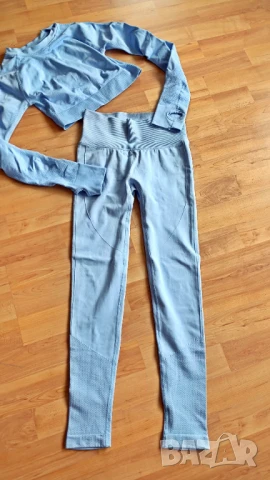 Безшевен спортен екип йога фитнес спорт, снимка 4 - Спортни екипи - 51229227