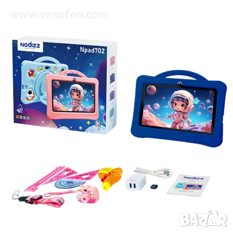 4 GB/128 MB Детски таблет NPad 702 /син/, снимка 4 - Таблети - 52132868