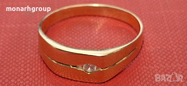 Златен пръстен , снимка 5 - Пръстени - 54253364