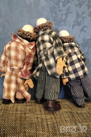 Редки керамични клоуни ръчна изработка , снимка 6 - Колекции - 34067215