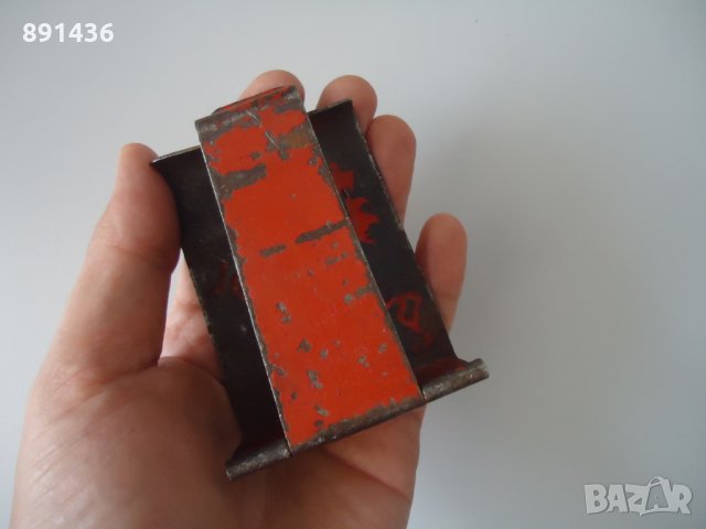 Стара стоманена скоба инструмент, снимка 2 - Стяги - 29976095