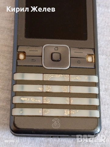 Ретро телефон GSM Soni Ericsson K770i Cyber shot рядък за КОЛЕКЦИЯ ДЕКОРАЦИЯ 51383, снимка 3 - Sony Ericsson - 51767788