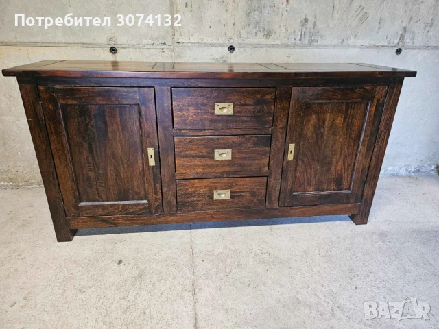 Контрабюфет уникална изработка (изцяло от масив) 