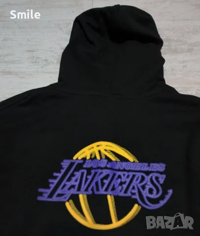 Оригинален суичър LA Lakers с качулка/ NBA / New Era, снимка 3 - Суичъри - 49289632