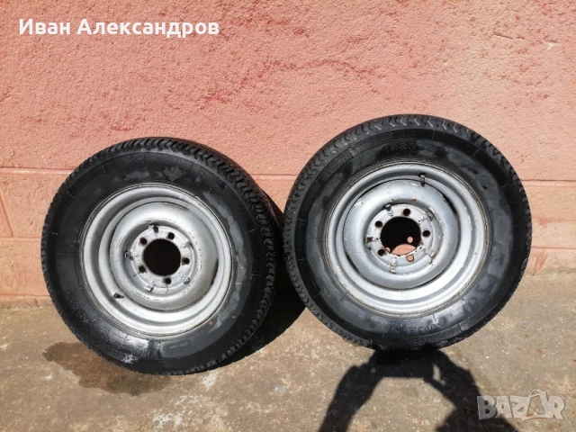 Джанти с гуми за Варшава 15 цола, снимка 2 - Гуми и джанти - 52084091