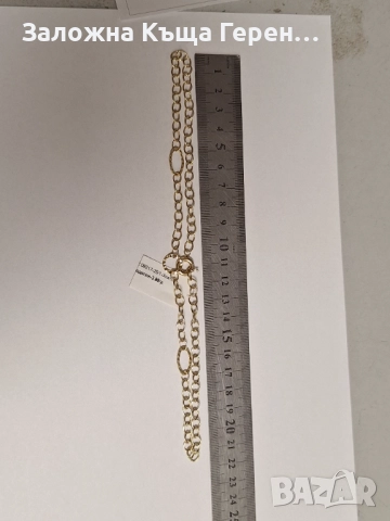 Златен синджир 3,86, снимка 3 - Колиета, медальони, синджири - 52687771
