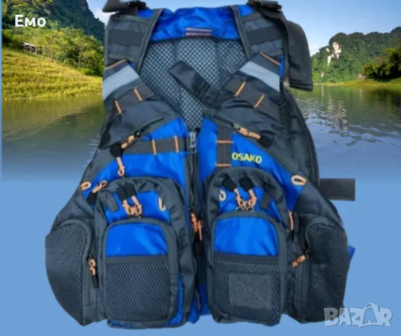 Спининг елек - плуващ - D-75, снимка 3 - Екипировка - 48541130