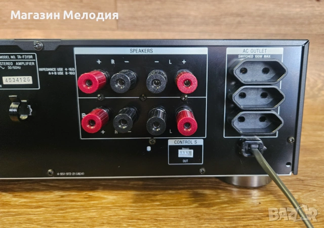Усилвател Sony TA-F319R – Легендарна здравина и детайлен звук от Sony., снимка 10 - Ресийвъри, усилватели, смесителни пултове - 54144577