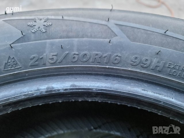 2бр зимни гуми 215/60/16 Sailun V417, снимка 4 - Гуми и джанти - 39525506