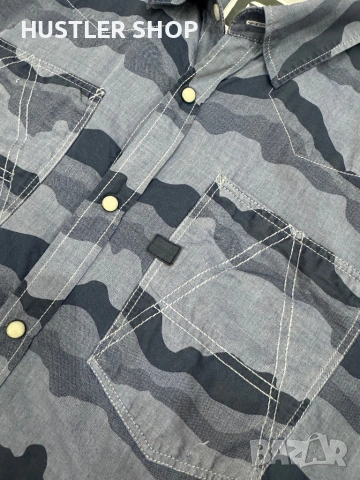 Мъжка риза G-STAR. Размер L, снимка 5 - Ризи - 54083203