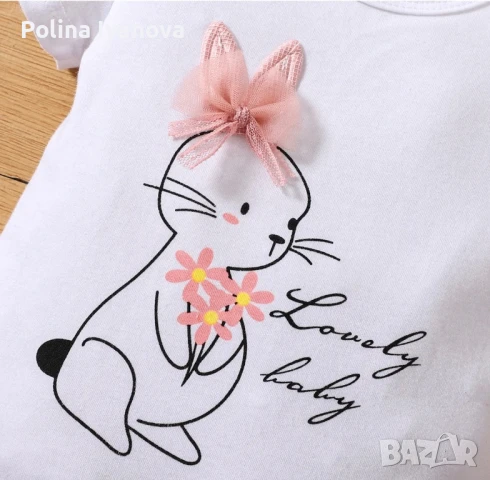 Бебешко боди с поля, снимка 4 - Бодита за бебе - 51137638