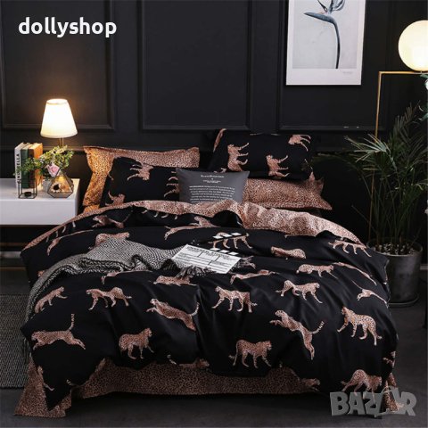 Комплект Спално Бельо от 3 Части - "Pantera", снимка 2 - Спално бельо - 42473554