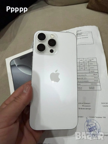iphone 16 pro max 100%battery , снимка 2 - Apple iPhone - 54211813