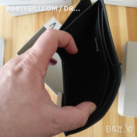 Вертикален портфейл Camel Active Atlanta, естествена можа, RFID защита, снимка 7 - Портфейли, портмонета - 54309592