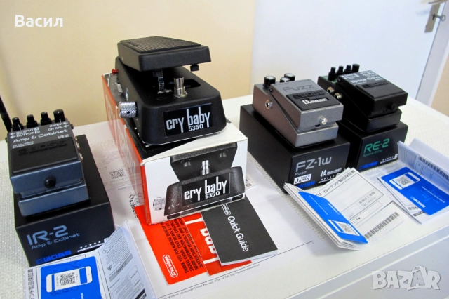 ПРОМО Boss Waza Craft, Cry Baby 535Q – Ефекти за китара и бас в гаранция