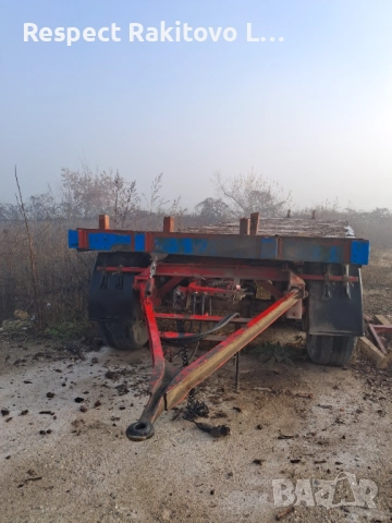 Триосно ремарке платформа , снимка 2 - Ремаркета - 52776121