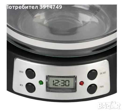 Кафемашина за шварц кафе, кана 1,5 л, таймер, 900W, постоянен филтър, LCD дисплей, *НОВА*, снимка 3 - Кафемашини - 47544363