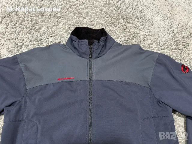 Мъжко софтшел яке MAMMUT SOFtech, Размер XL, снимка 3 - Якета - 56453914