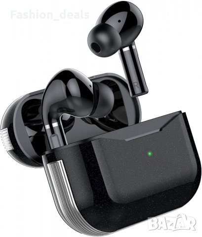Нови безжични спортни слушалки с калъф за зареждане и шумопотискане, снимка 1 - Bluetooth слушалки - 34326348