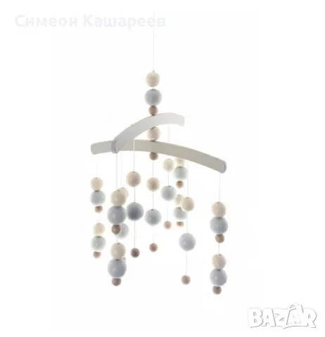 Дървена въртележка за кошара 30x50 см