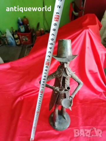 Голяма Авторска Статуя , Фигура  ДОН КИХОТ ,Статуетка, снимка 6 - Антикварни и старинни предмети - 35516623