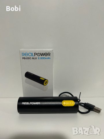 Външна батерия за зареждане REAL POWER, снимка 1 - Външни батерии - 39615821