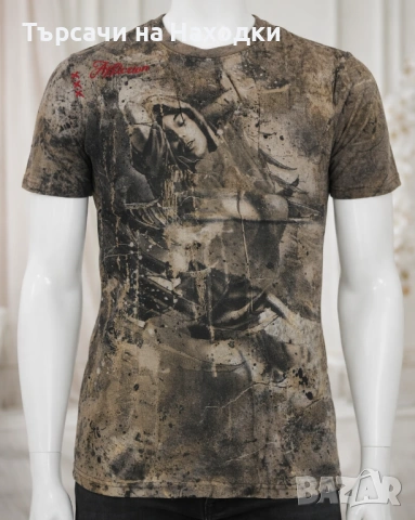 Мъжка тениска с бамбук Affliction Bamboo EXTASY S Small