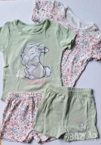 Пижами 2бр primark зайчето Тъмпър , снимка 2 - Детски пижами - 36657412