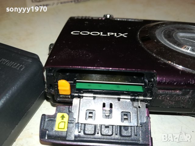 NIKON+ЗАРЯДНО И БАТЕРИЯ 0610231636, снимка 8 - Фотоапарати - 42460524