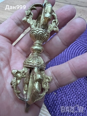 Антични тибетски амулети ваджра (дордже), снимка 2 - Антикварни и старинни предмети - 53237417