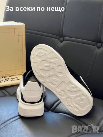 Alexander McQueen Дамски Черни Маратонки👟Дамски Спортни Обувки Александър Макуин Код E377, снимка 3 - Маратонки - 50422444