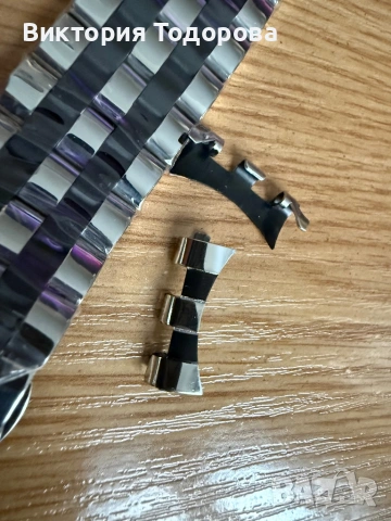 Солидна верижка 22 мм, снимка 2 - Мъжки - 53029482