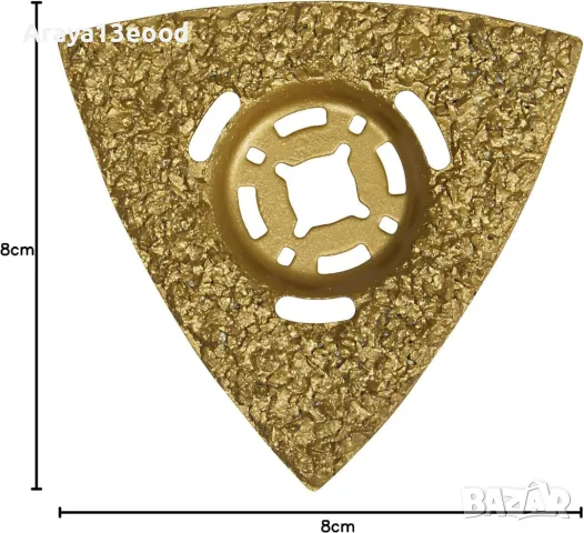 Мултитул диск за шлайфане на бетон/лепила Connex 80мм, снимка 2 - Други инструменти - 49720596