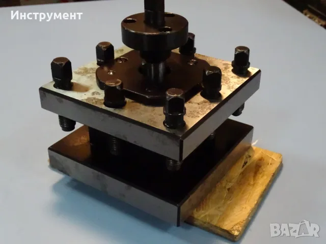 Ножодържач с челни палци за струг 154х154х42mm tool holder with front clamping pins, снимка 4 - Резервни части за машини - 55769982