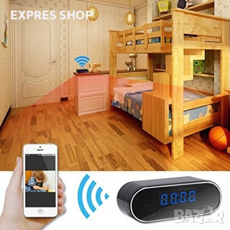 КАМЕРА ЧАСОВНИК WI FI SPY CAMERA, снимка 3 - IP камери - 38774340