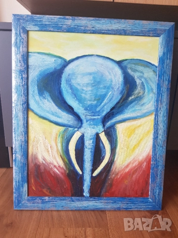 Картина масло в рамка