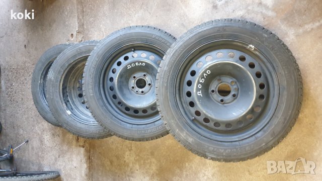 Джанти с гуми за Фиат Дубло 2011г, снимка 7 - Гуми и джанти - 29946590