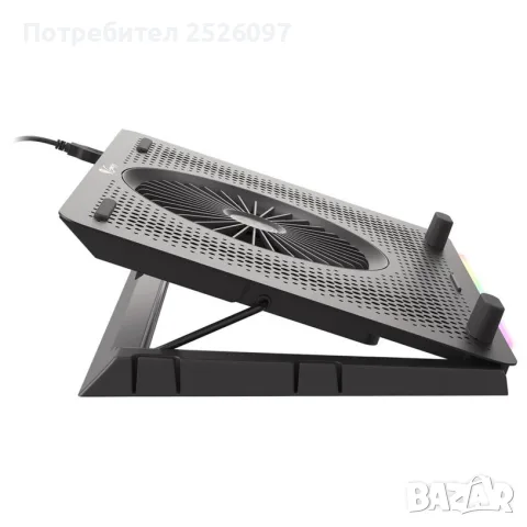 Охлаждаща поставка Genesis OXID 450 RGB, снимка 4 - Лаптоп аксесоари - 56139980