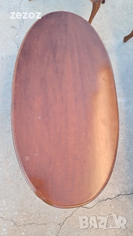 Комплект за хол барок махагон, снимка 12 - Дивани и мека мебел - 53246792