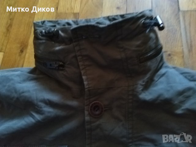 Ловно яке марково на Еспирит с много джобове и качулка размер М, снимка 5 - Екипировка - 38381441