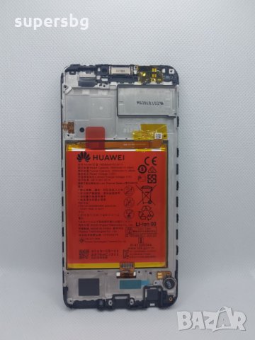 Нов оригинален Дисплей с рамка с батерия за Huawei Y7 2018 Y7 Prime LCD + Touch +Battery , снимка 2 - Резервни части за телефони - 30960068